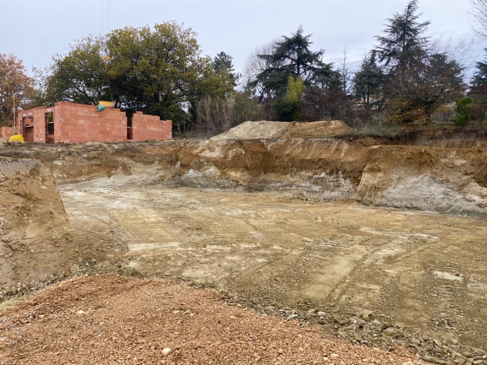 Élévation des murs et charpente