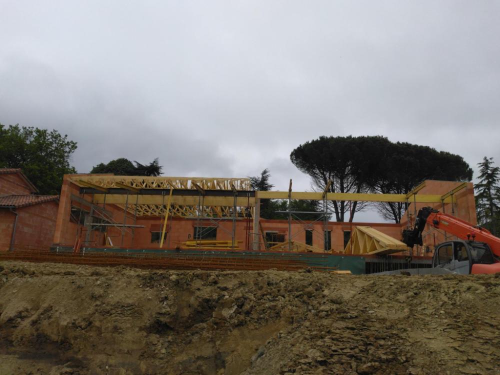 Avancement de la construction