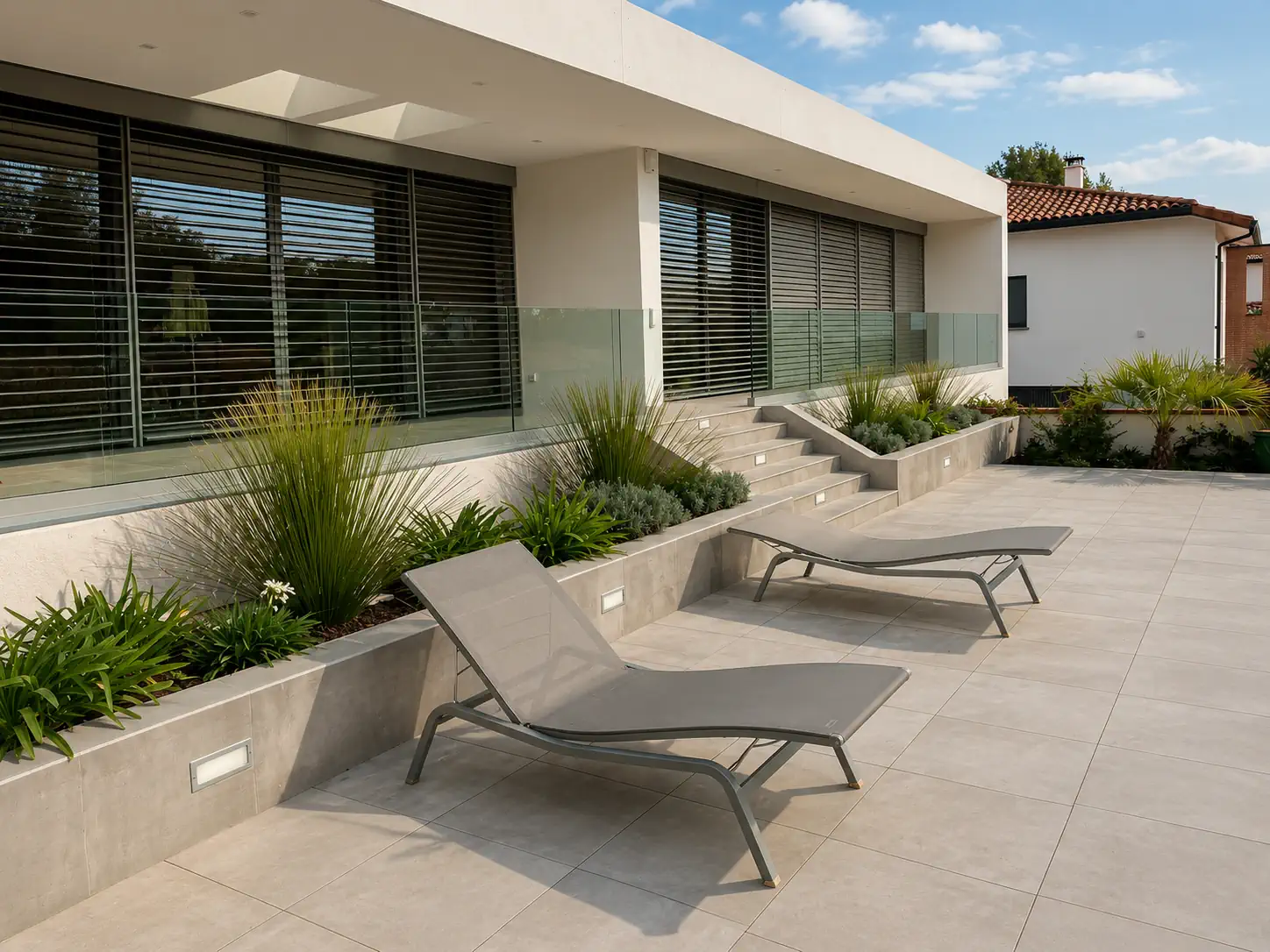 Maison moderne avec terrasse – ETCM