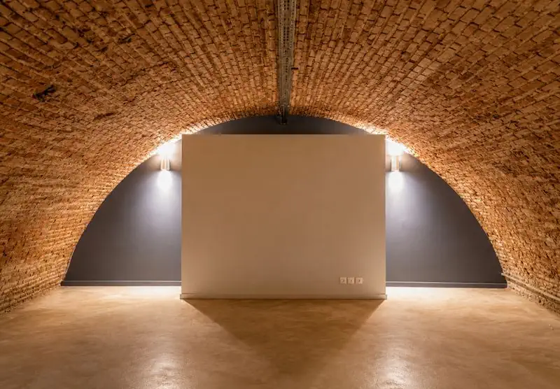 Professionnel bureau coworking salle voutee