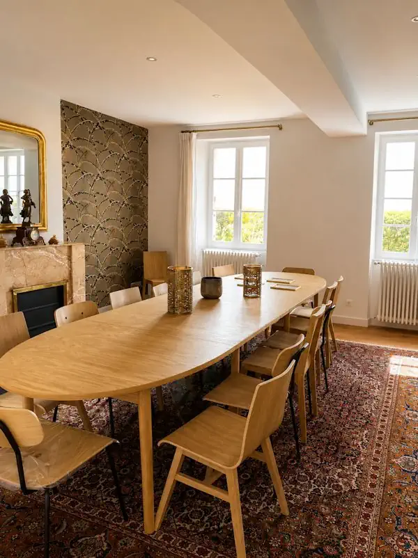 Salle à manger rénovée