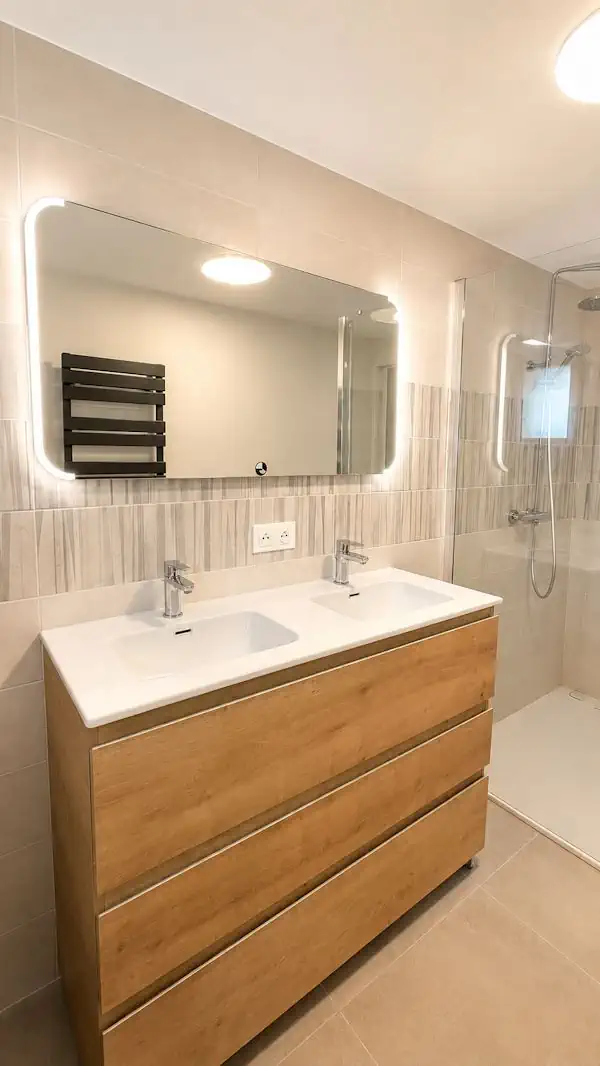 Renovation maison balma salle de bain apres