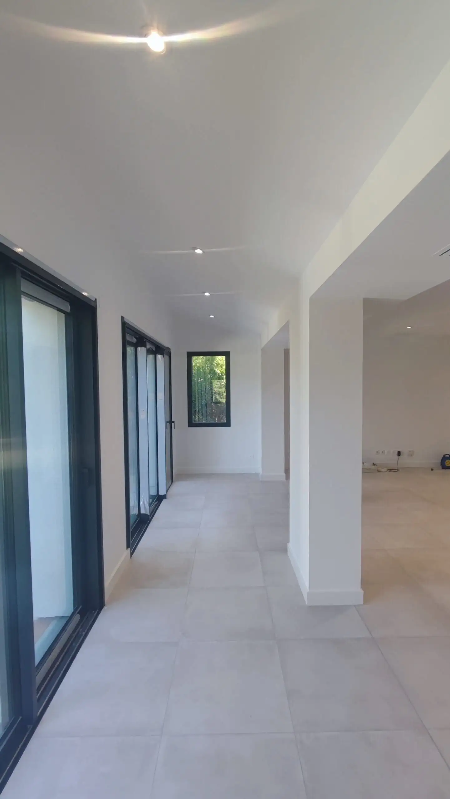 Renovation maison haute garonne couloir apres