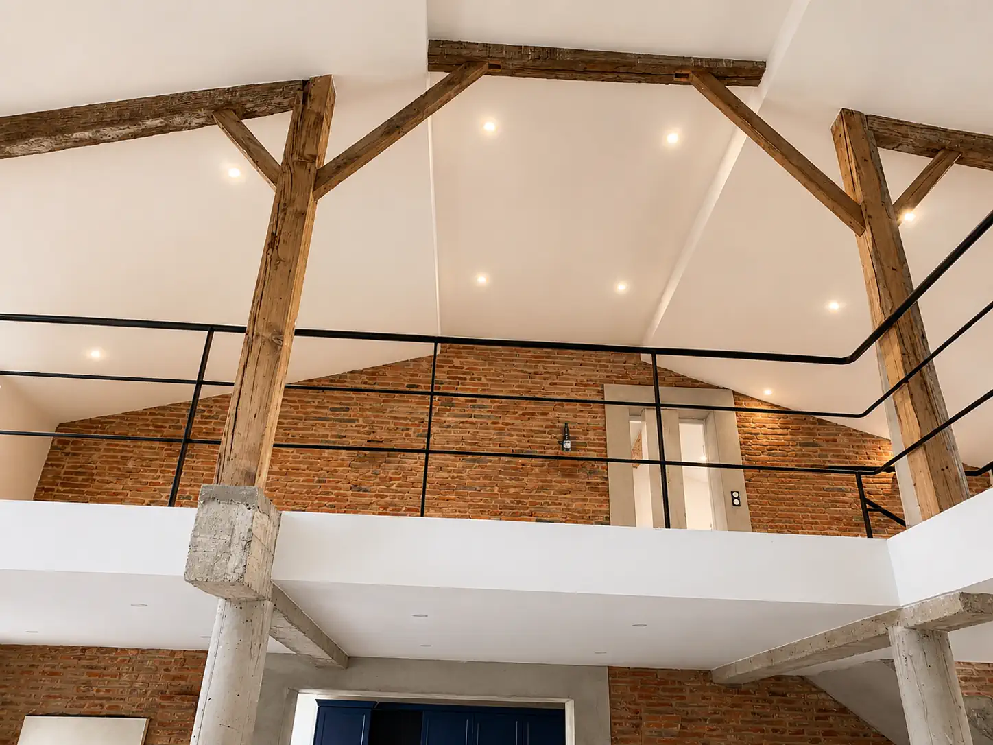 Renovation maison mezzanine lumineuse