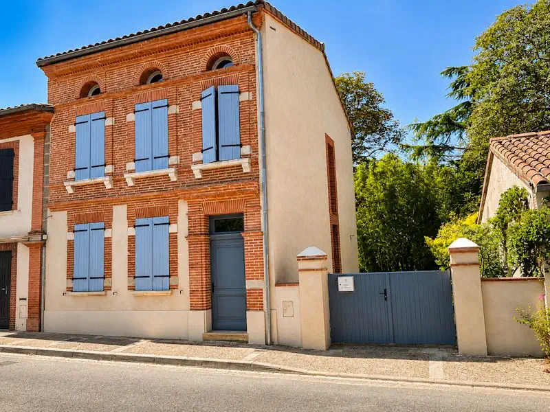 Renovation maison saubens facade apres