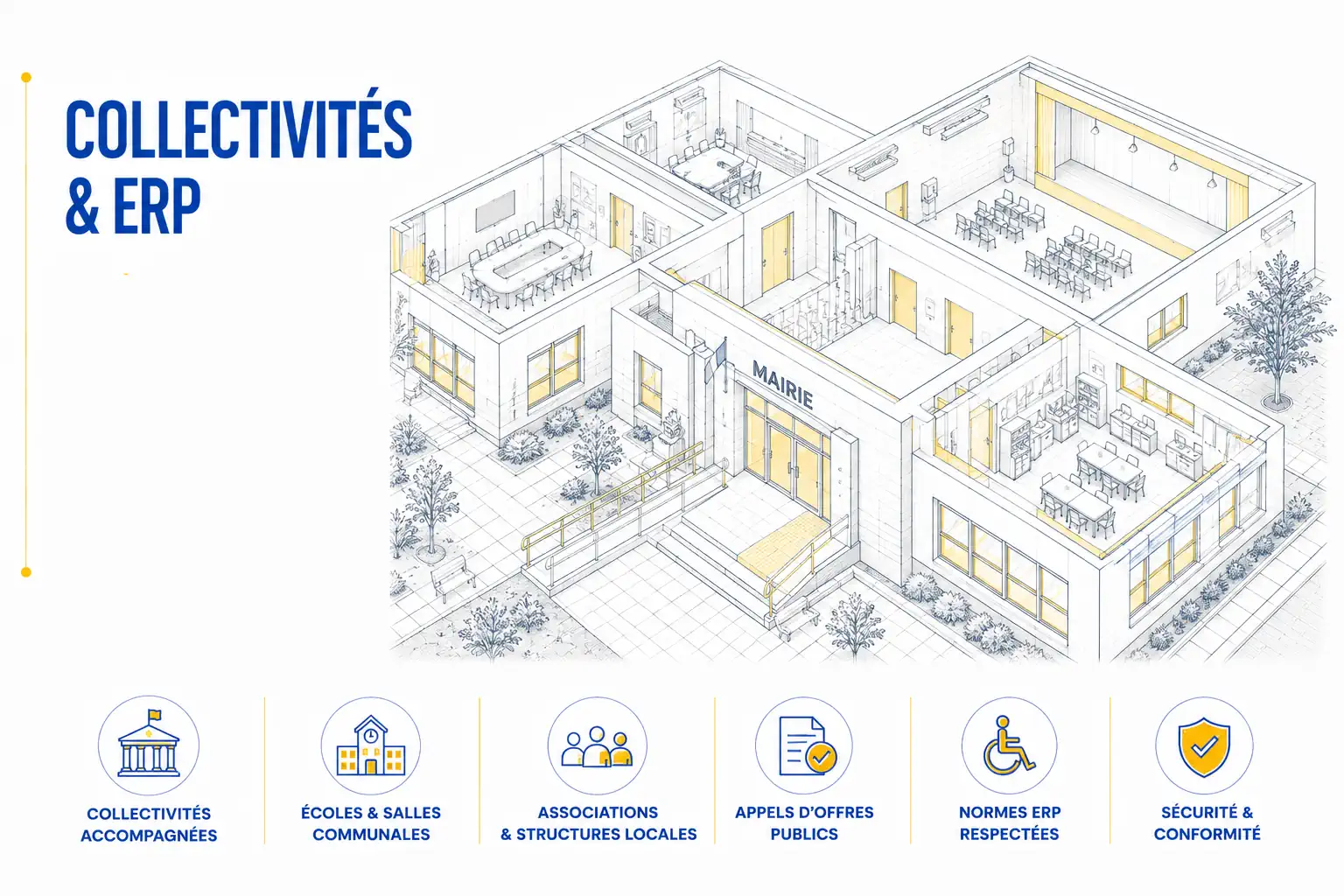 Rénovation de collectivités et établissements recevant du public