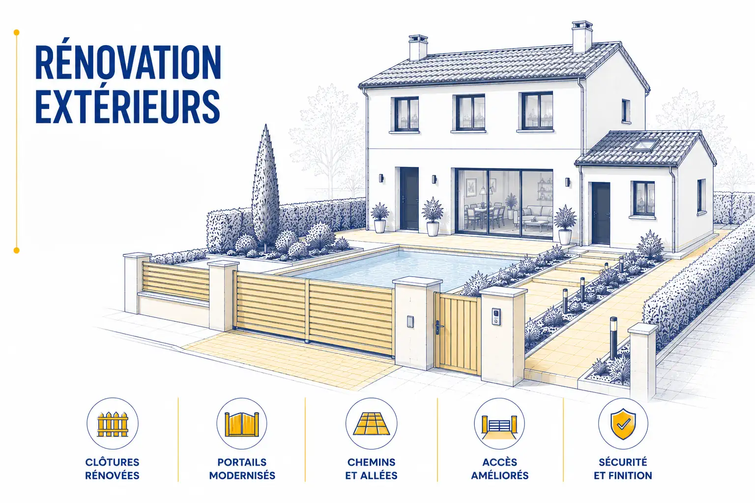 Rénovation des extérieurs par ETCM